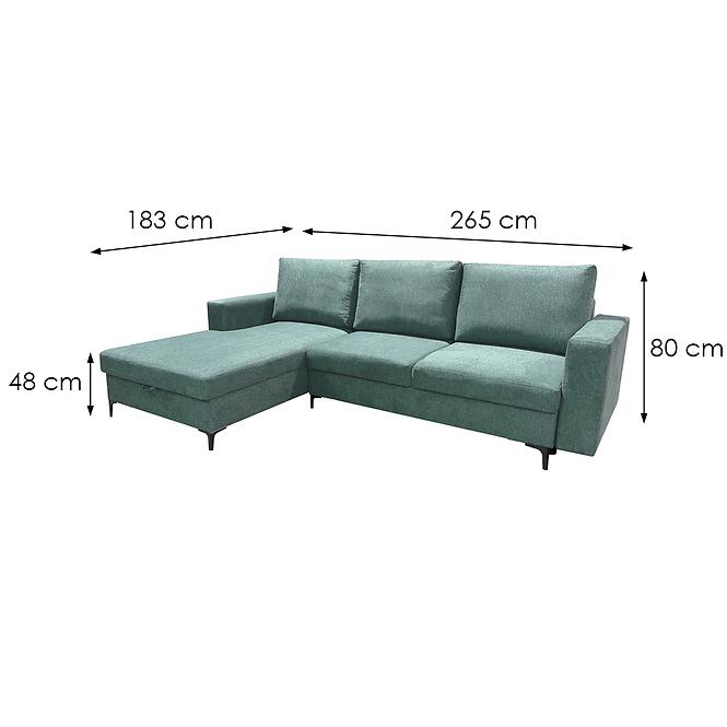 Sarokgarnitúra szett Vista L Perfect Harmony 72,5