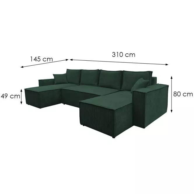 Sarokgarnitúra szett Lego U Poso 14,6