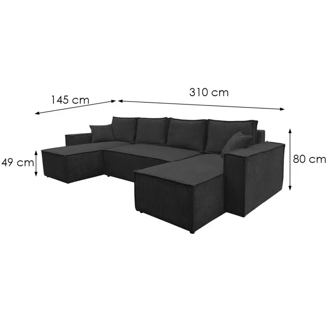Sarokgarnitúra szett Lego U Poso 34