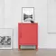 Éjjeliszekrény Fém Mia Modern Red,7