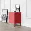 Éjjeliszekrény Fém Mia Modern Red,8