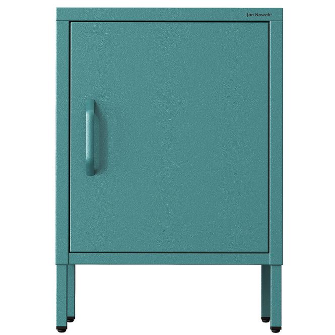 Éjjeliszekrény Fém Mia Modern Sea Green