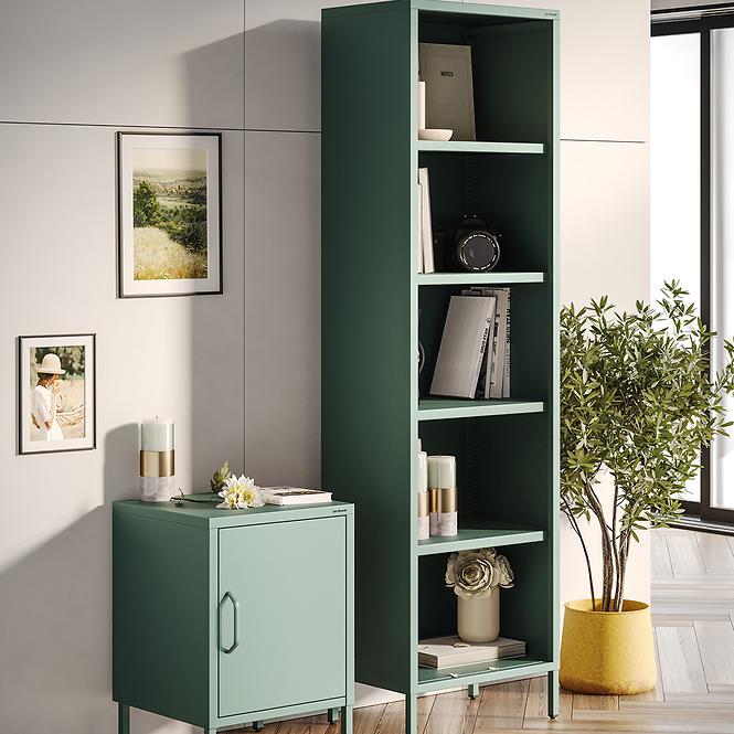 Éjjeliszekrény Fém Mia Modern Sea Green