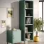 Éjjeliszekrény Fém Mia Modern Sea Green,10