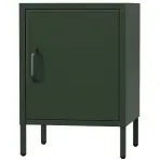 Éjjeliszekrény Fém Mia Modern Bottle Green