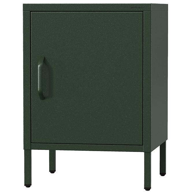 Éjjeliszekrény Fém Mia Modern Bottle Green