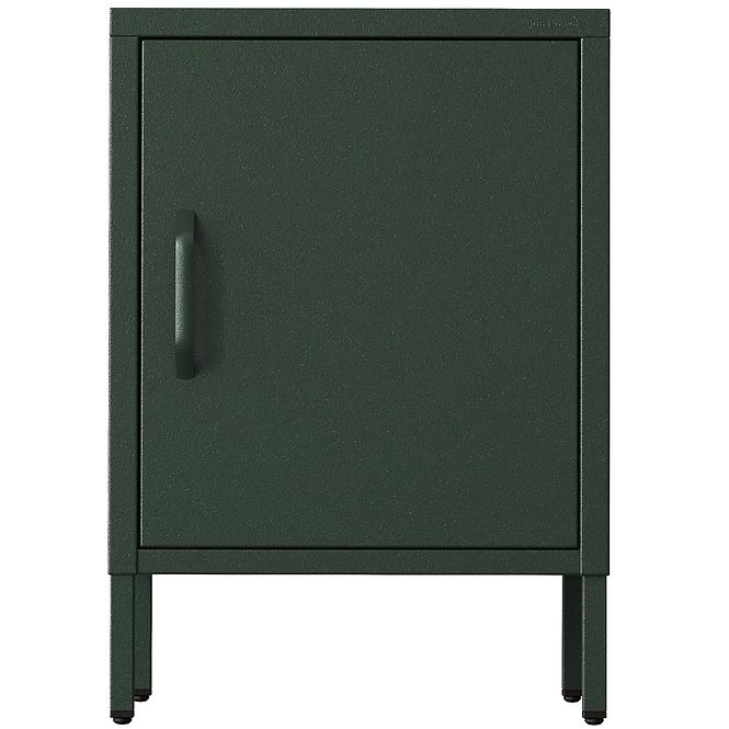 Éjjeliszekrény Fém Mia Modern Bottle Green