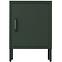 Éjjeliszekrény Fém Mia Modern Bottle Green,3