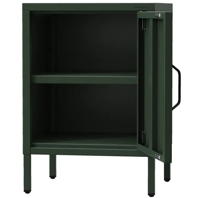 Éjjeliszekrény Fém Mia Modern Bottle Green,4