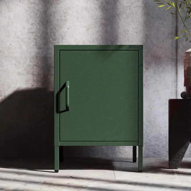 Éjjeliszekrény Fém Mia Modern Bottle Green,5