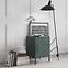 Éjjeliszekrény Fém Mia Modern Bottle Green,8