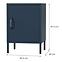 Éjjeliszekrény Fém Mia Modern Dark Blue,2
