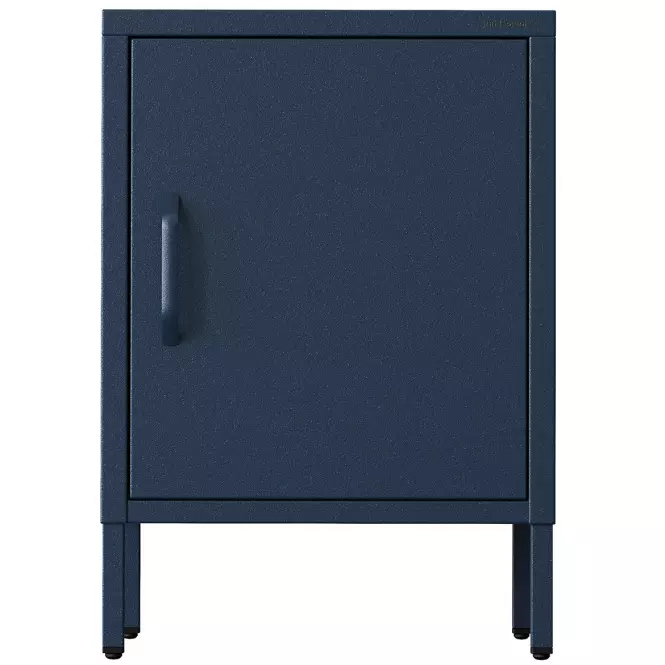 Éjjeliszekrény Fém Mia Modern Dark Blue