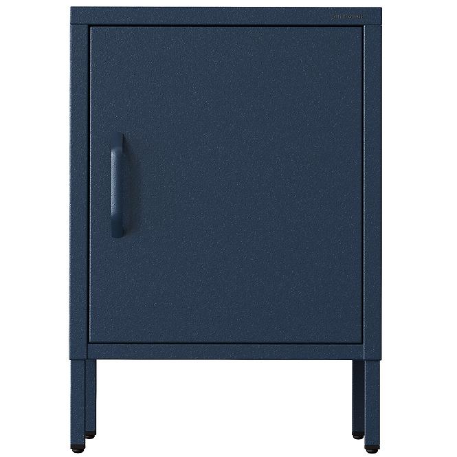 Éjjeliszekrény Fém Mia Modern Dark Blue