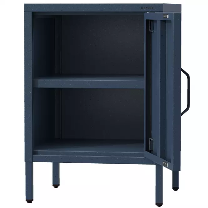 Éjjeliszekrény Fém Mia Modern Dark Blue