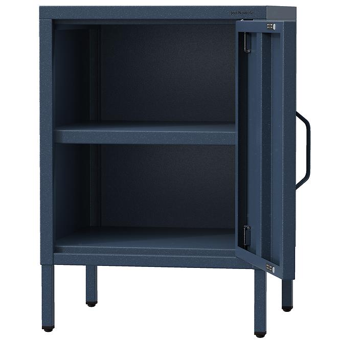 Éjjeliszekrény Fém Mia Modern Dark Blue