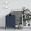 Éjjeliszekrény Fém Mia Modern Dark Blue,6