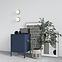 Éjjeliszekrény Fém Mia Modern Dark Blue,9