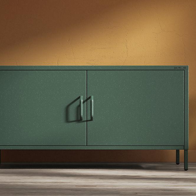 Szekrény RTV Fém Rosa Modern Bottle Green