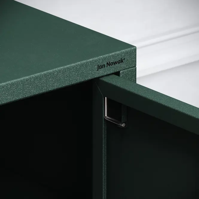 Szekrény RTV Fém Rosa Modern Bottle Green