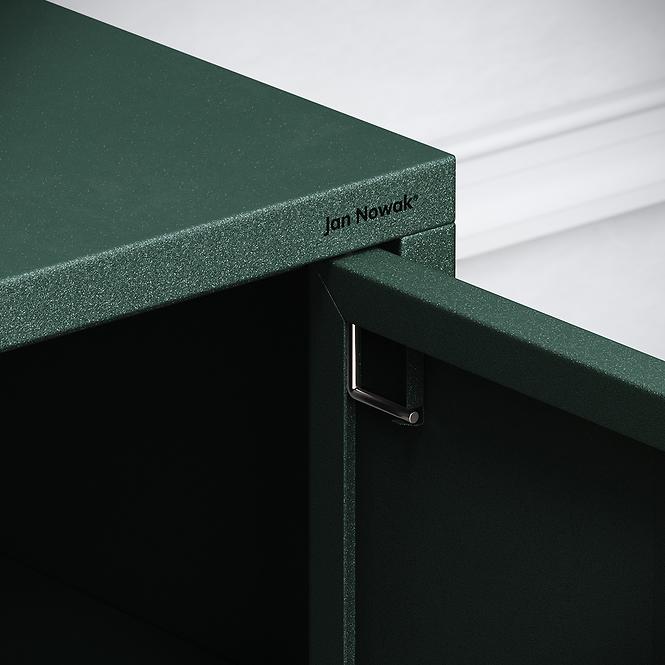 Szekrény RTV Fém Rosa Modern Bottle Green
