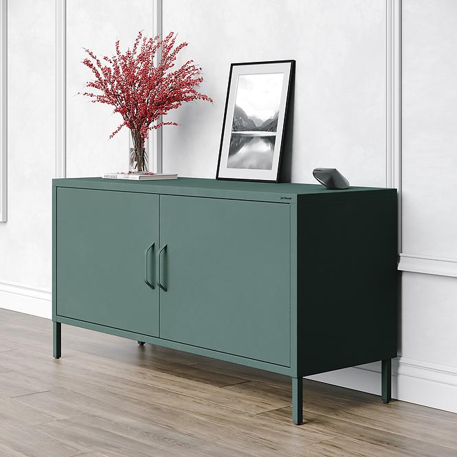 Szekrény RTV Fém Rosa Modern Bottle Green