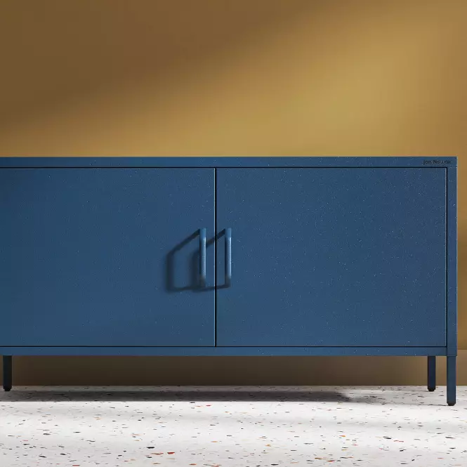 Szekrény RTV Fém Rosa Modern Dark Blue