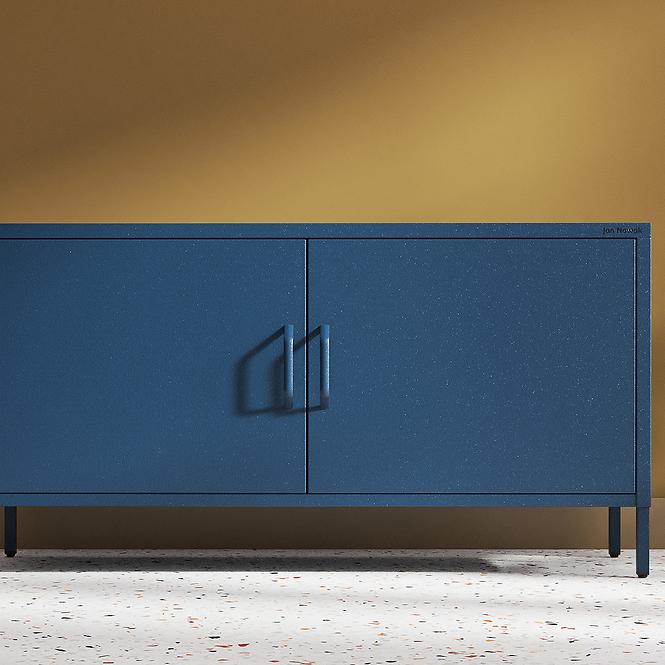 Szekrény RTV Fém Rosa Modern Dark Blue