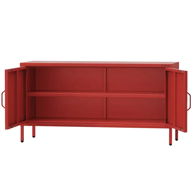 Szekrény RTV Fém Rosa Modern Red,4