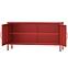 Szekrény RTV Fém Rosa Modern Red,4