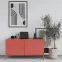Szekrény RTV Fém Rosa Modern Red,6