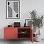 Szekrény RTV Fém Rosa Modern Red,7