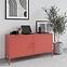 Szekrény RTV Fém Rosa Modern Red,9