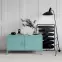 Szekrény RTV Fém Rosa Modern Sea Green,6