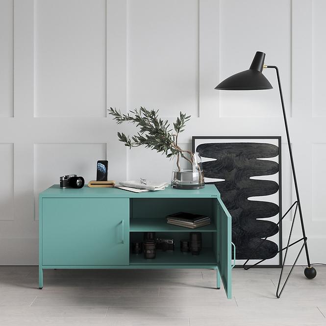 Szekrény RTV Fém Rosa Modern Sea Green