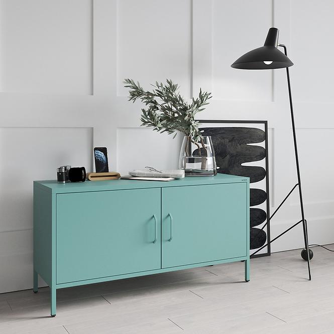 Szekrény RTV Fém Rosa Modern Sea Green