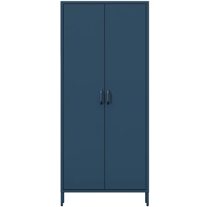 Szekrény Fém Flavio Modern Dark Blue,3