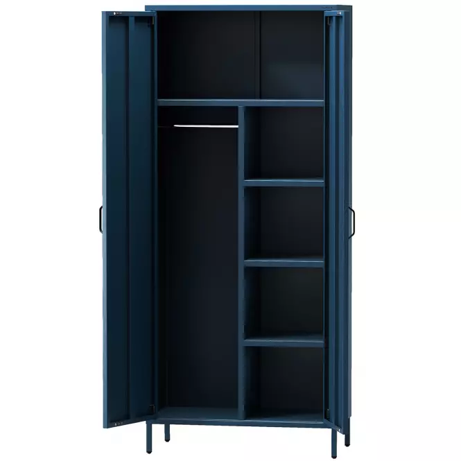 Szekrény Fém Flavio Modern Dark Blue