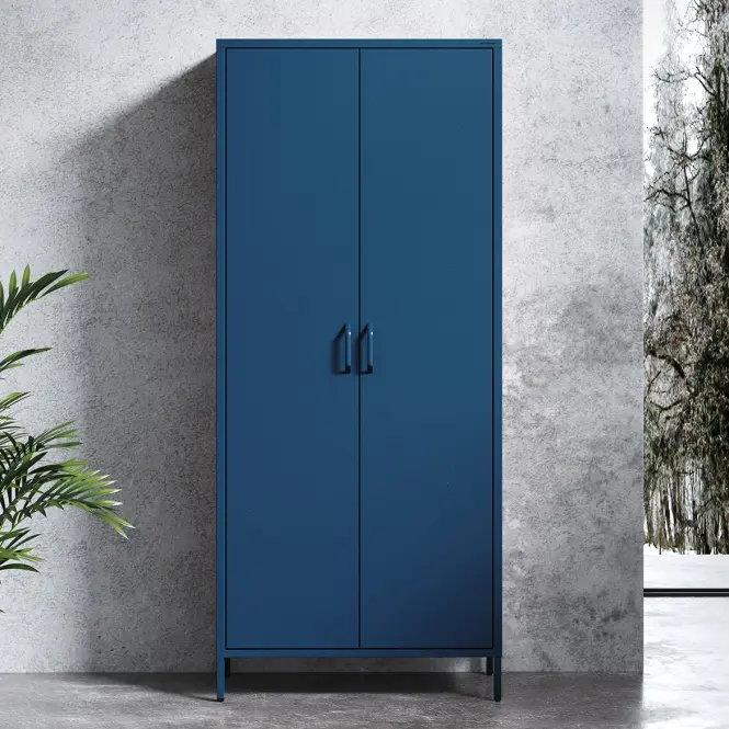 Szekrény Fém Flavio Modern Dark Blue,5