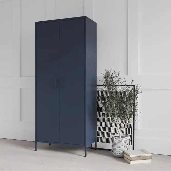 Szekrény Fém Flavio Modern Dark Blue,7