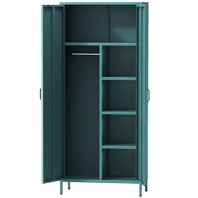 Szekrény Fém Flavio Modern Sea Green