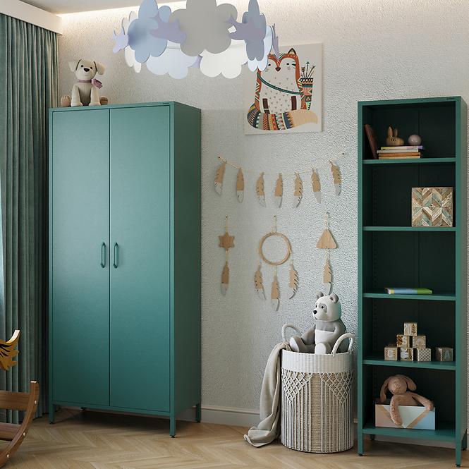 Szekrény Fém Flavio Modern Sea Green
