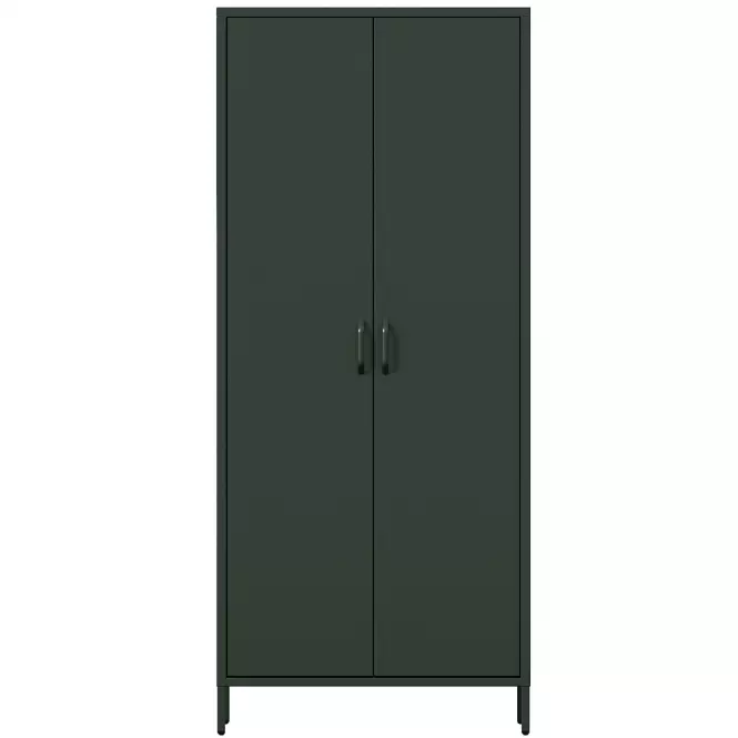 Szekrény Fém Flavio Modern Bottle Green
