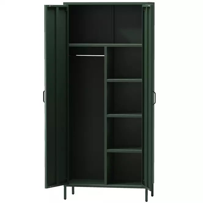 Szekrény Fém Flavio Modern Bottle Green