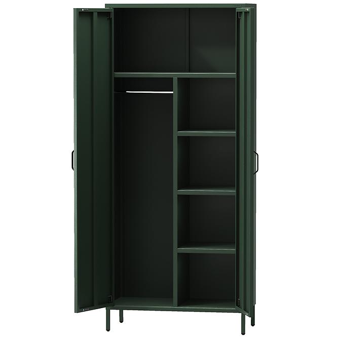 Szekrény Fém Flavio Modern Bottle Green
