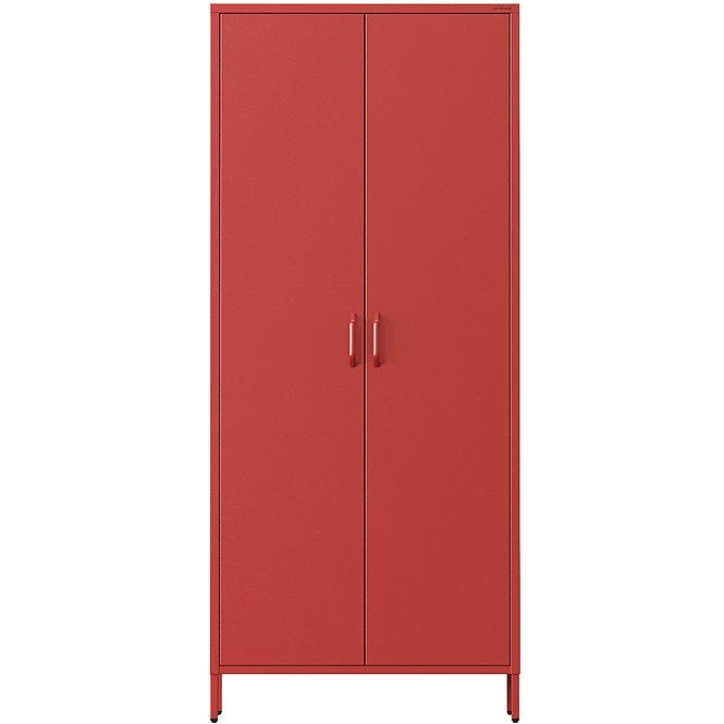 Szekrény Fém Flavio Modern Red