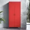 Szekrény Fém Flavio Modern Red,5