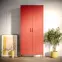 Szekrény Fém Flavio Modern Red,8