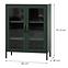 Vitrin Fém Gina Modern Bottle Green,2