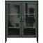 Vitrin Fém Gina Modern Bottle Green,3